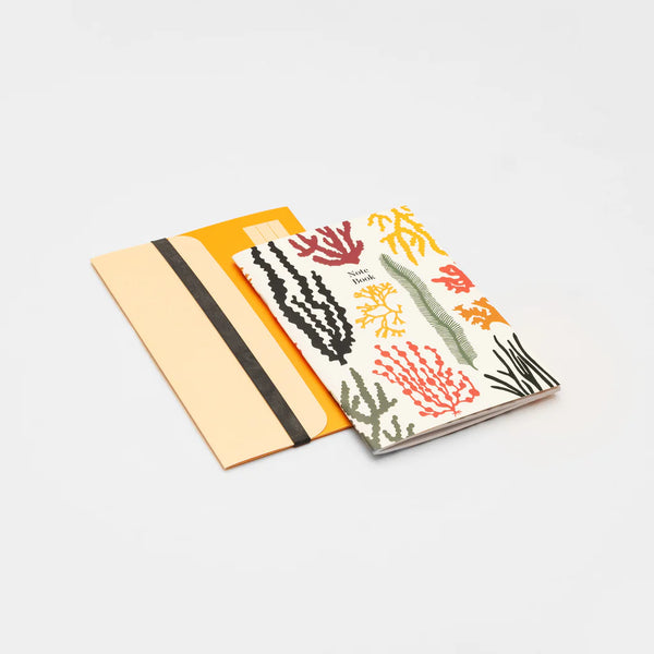 Wald Seaweed Notebook + Folder (A5)