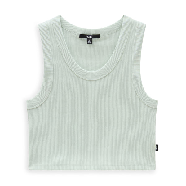 Vans Drew Rib Tank Top - Pale Aqua