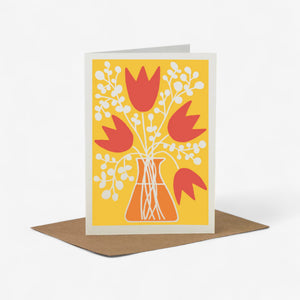 Wald Greeting Card - Tulip
