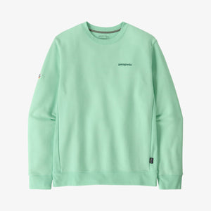 Patagonia Fitz Roy Icon Uprisal Crew Sweatshirt - Rinsed Green