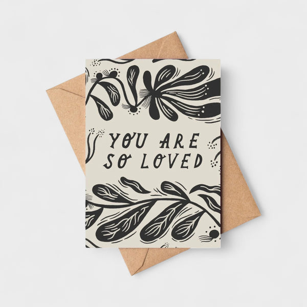 Lauren Marina 'You are so Loved' Greeting Card