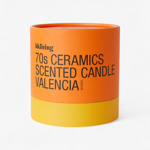 HKLIVING 70s ceramics scented candle - Valencia