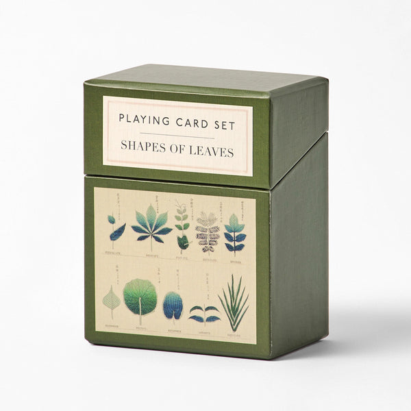 Roomytown Playing Cards - Set of Two Decks - Shapes of Leaves