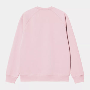 Carhartt Chase Sweatshirt - Air Pink / Gold