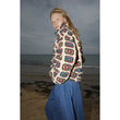 Load image into Gallery viewer, Damson Madder Ellis Borg Half Zip Fleece - Multi