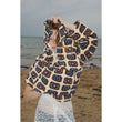 Load image into Gallery viewer, Damson Madder Ellis Borg Half Zip Fleece - Multi