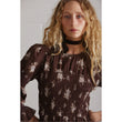 Load image into Gallery viewer, Damson Madder Ruby Shirred Midi Dress - Floral