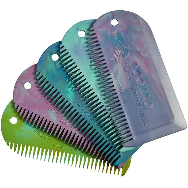 Ecomb surf wax comb - marble