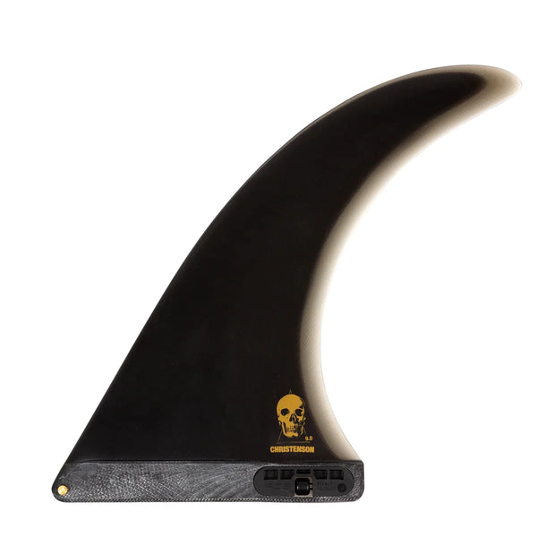 FCS II Christenson Surfboard Single Fin - Black - 8.5"