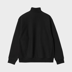 Carhartt Half Zip American Script Sweatshirt - Black