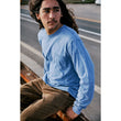 Load image into Gallery viewer, Katin Base Long Sleeve Tee - Spring Blue Sand Wash