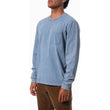 Load image into Gallery viewer, Katin Base Long Sleeve Tee - Spring Blue Sand Wash