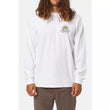 Load image into Gallery viewer, Katin Peek Long Sleeve Tee - White
