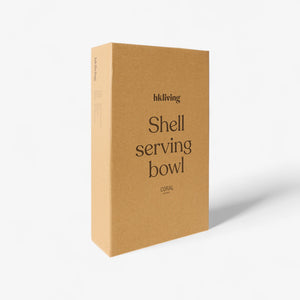 HKLIVING Shell plate - Coral