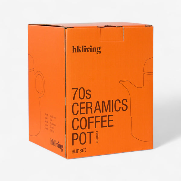 HKLiving 70s ceramics : Coffee pot - Dunes
