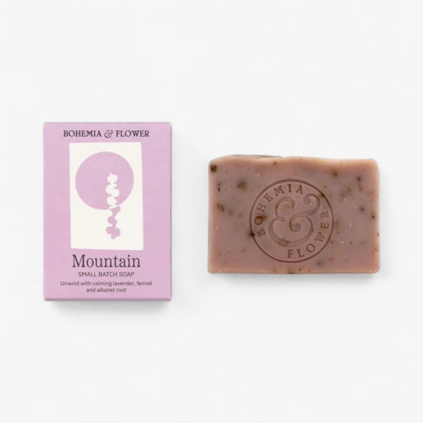 Bohemia and Flower Mountain Bar Soap - Lavender & Sweet Fennel