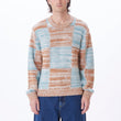 Load image into Gallery viewer, Obey Dominic Men's Knit Sweater - Catechu Wood Multi