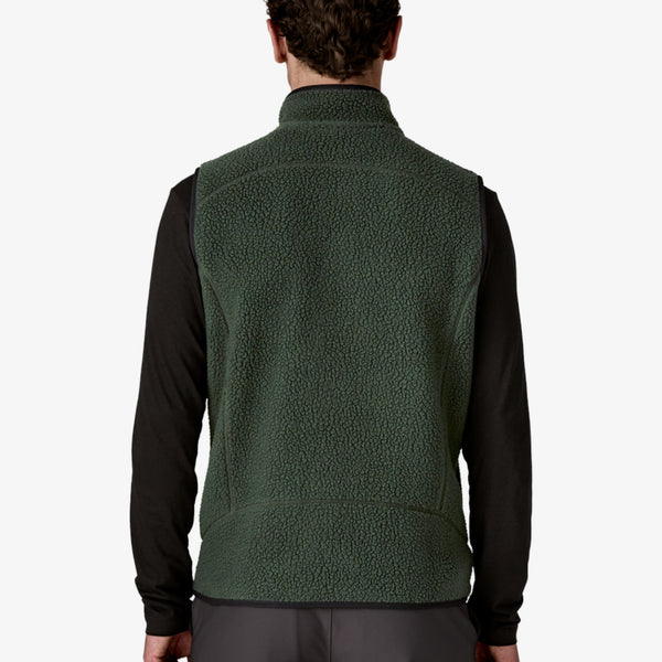 Patagonia Men's Retro Pile Fleece Vest - Old Growth Green