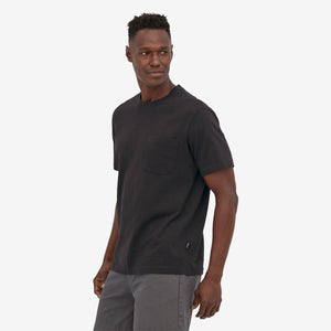 Patagonia Cotton in Conversion Midweight Pocket Tee - Wavy Blue