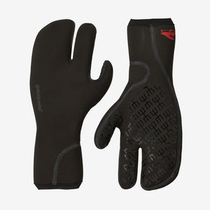 Patagonia R4® Yulex® Three Finger Wetsuit Mitts - Black