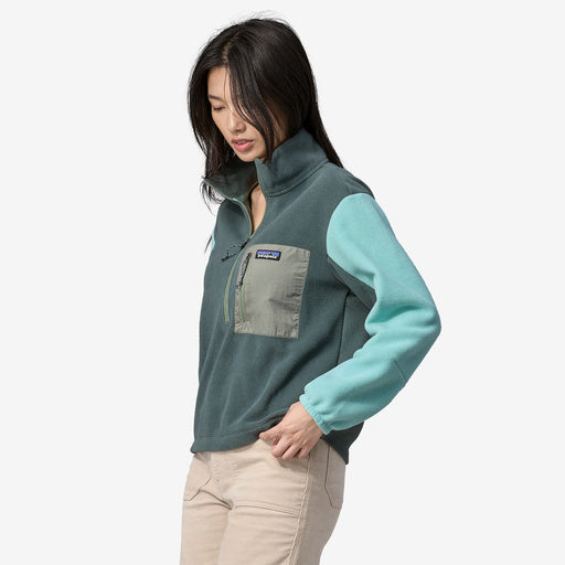 Patagonia Women s Microdini 1 2 Zip Pullover Coho Coral Hiatus Store