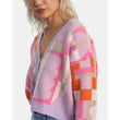 Load image into Gallery viewer, RVCA Jessie Brown Cardigan - Lavender