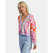 Load image into Gallery viewer, RVCA Jessie Brown Cardigan - Lavender