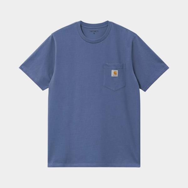 Carhartt Short Sleeve Pocket T-shirt - Blue Iris