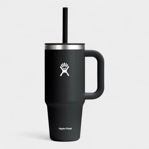 HYDRO FLASK 24 OZ ALL AROUND TRAVEL TUMBLER -BLACK