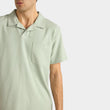 Load image into Gallery viewer, Rhythm Vintage Terry Polo Shirt - Seafoam