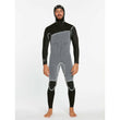 Load image into Gallery viewer, Volcom Modulator Hooded Chest Zip Wetsuit 5/4/3mm - Black