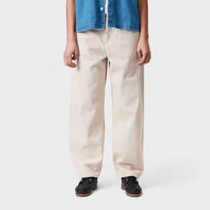 Carhartt W's Brandon Pant 'Clark' - Fleur De Sel Stone Dyed