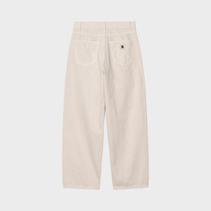 Carhartt W's Brandon Pant 'Clark' - Fleur De Sel Stone Dyed