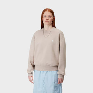 Carhartt W's Casey Sweatshirt -  Dusky Beige / Silver