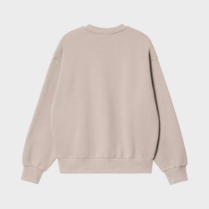 Carhartt W's Casey Sweatshirt -  Dusky Beige / Silver