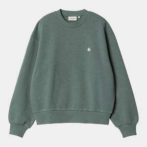 Carhartt W's Casey Sweatshirt - Silver Pine / Silver