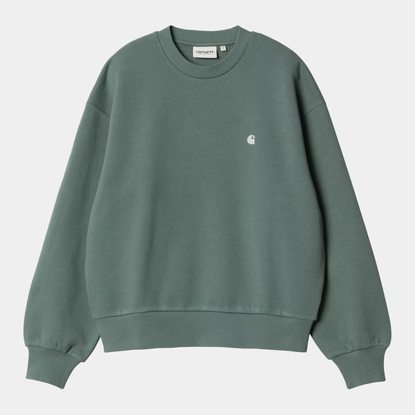 Carhartt W's Casey Sweatshirt - Silver Pine / Silver