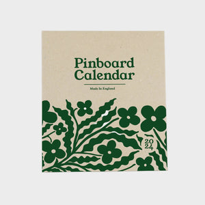 Wald 2024 Pinboard Calendar - Floral