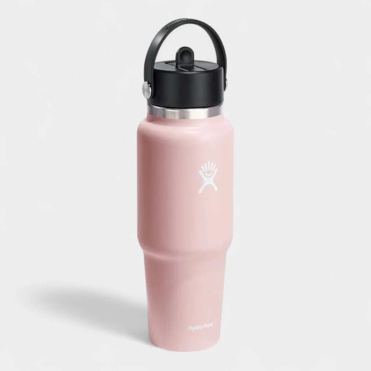 Wide Flex Straw Travel Bottle 32oz Black