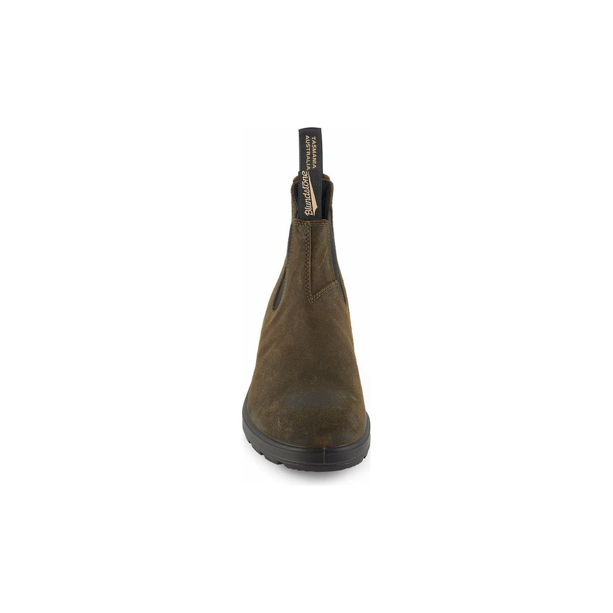 Olive suede blundstones sales