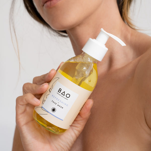 BAO Refreshing Face Wash with Aloe Vera & Sweet Orange 200ml