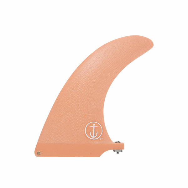 Captain Fin Co. 'Slasher' Single Surfboard Fin 7" - Salmon