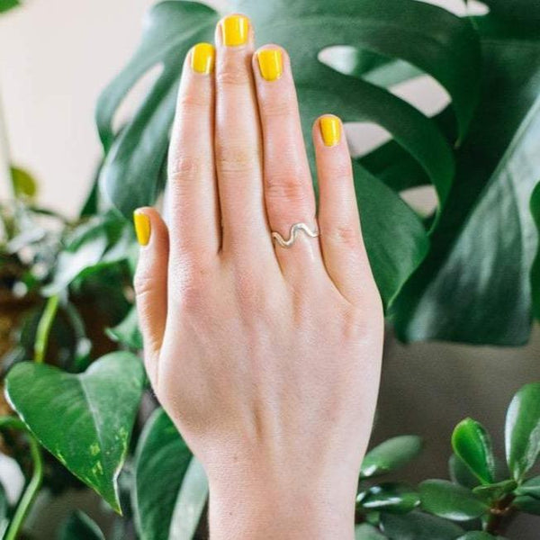 Lima-Lima Jewellery - Wavy Ring - Eco Silver