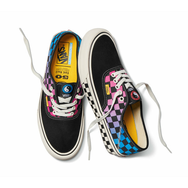VANS X T&C LTD Authentic LTD SF Shoes - (T&C) Multi/Marshmallow (LAST PAIR UK03)