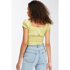 Billabong Spring Air Blouse - Lime