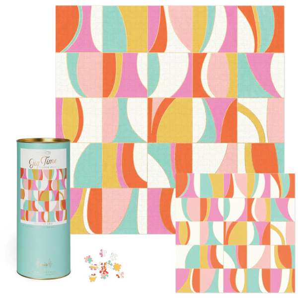 DesignWorks Inc. Jigsaw Puzzle - Groove Geo