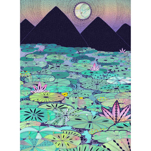 Hannah Davies Illustration - Turkish Mountains