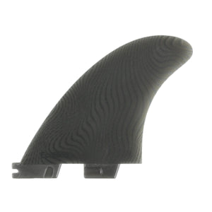 FCS II 'REACTOR' Neo Glass ECO Surfboard Tri Fins - ASH - Medium