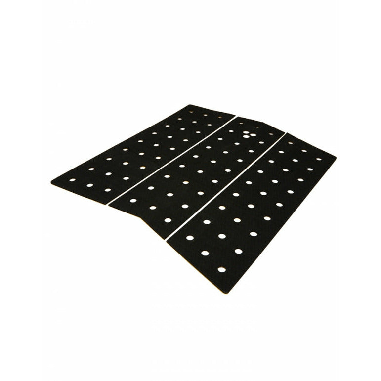 Gorilla Grip Surfboard Traction Mid Deck Skinny 3 Piece Black