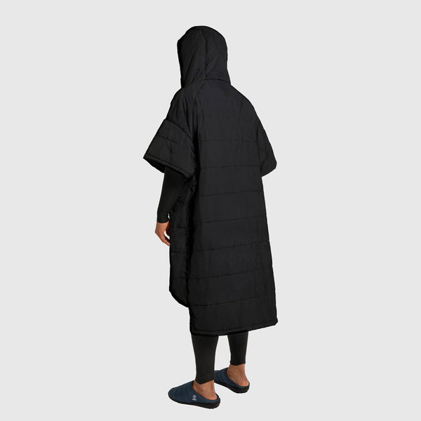 Voited Outdoor Poncho - Black